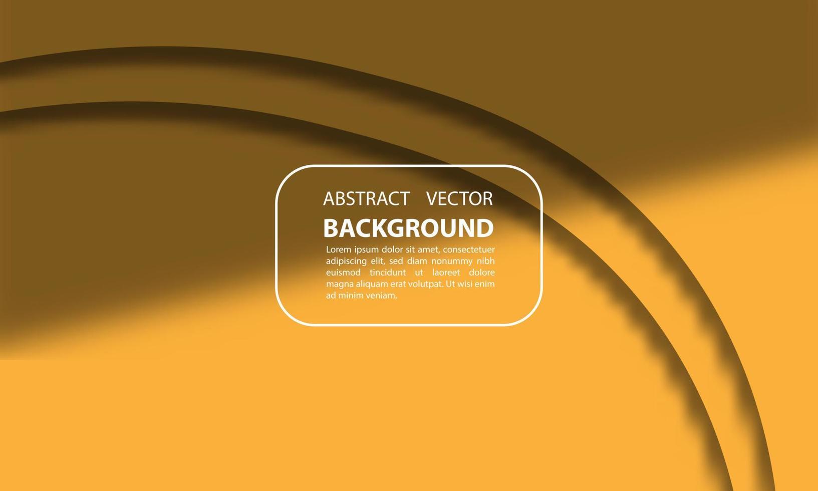abstrakte geometrische Hintergrundfarbe orange Schattenüberlagerungsillustration trendiges Mock-up für Poster, Banner und andere, Vektordesign eps 10 vektor