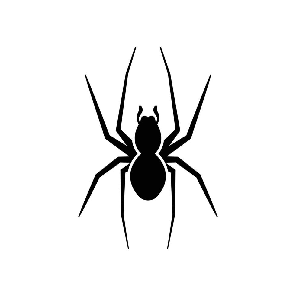 spindel ikon formgivningsmall vektor