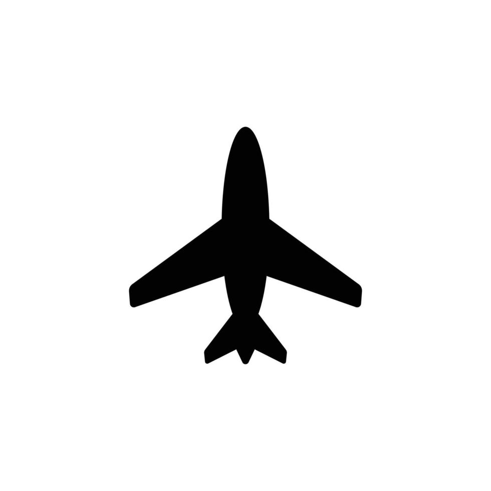 Entwurfsvorlage für Flugzeugsymbole vektor