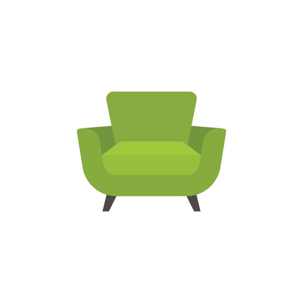 Sofa-Clipart-Design-Vorlagenvektor vektor