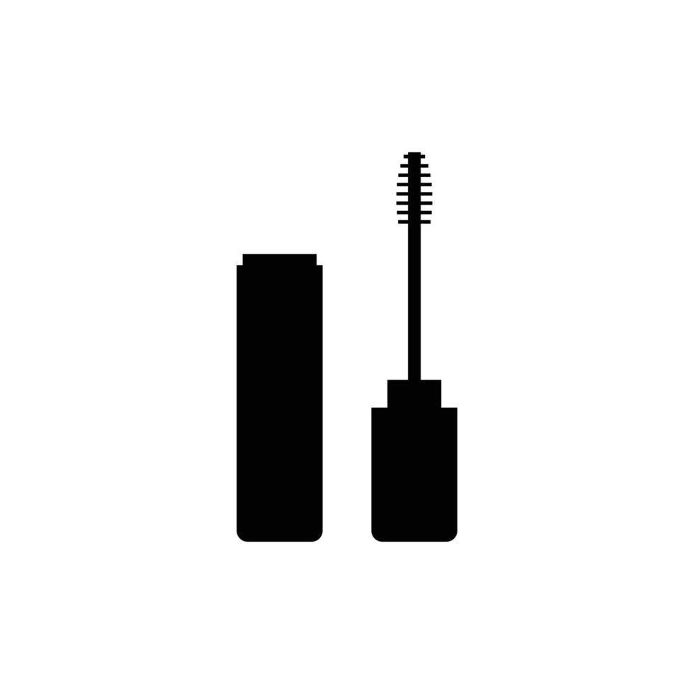 Mascara-Icon-Design-Vorlage vektor