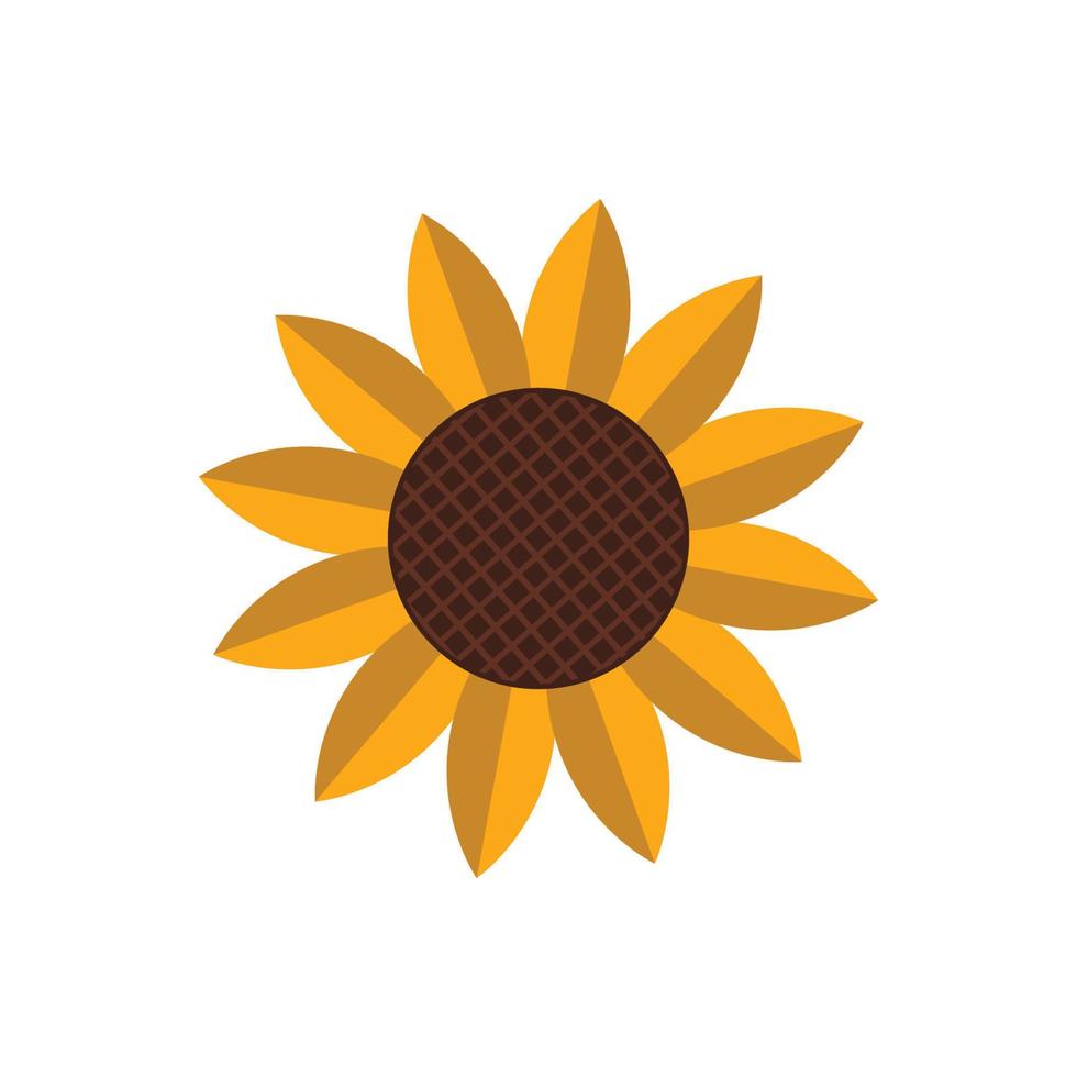 solros logotyp ikon designmall vektor