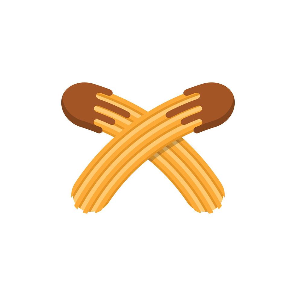 Churros-Icon-Design-Vektor vektor