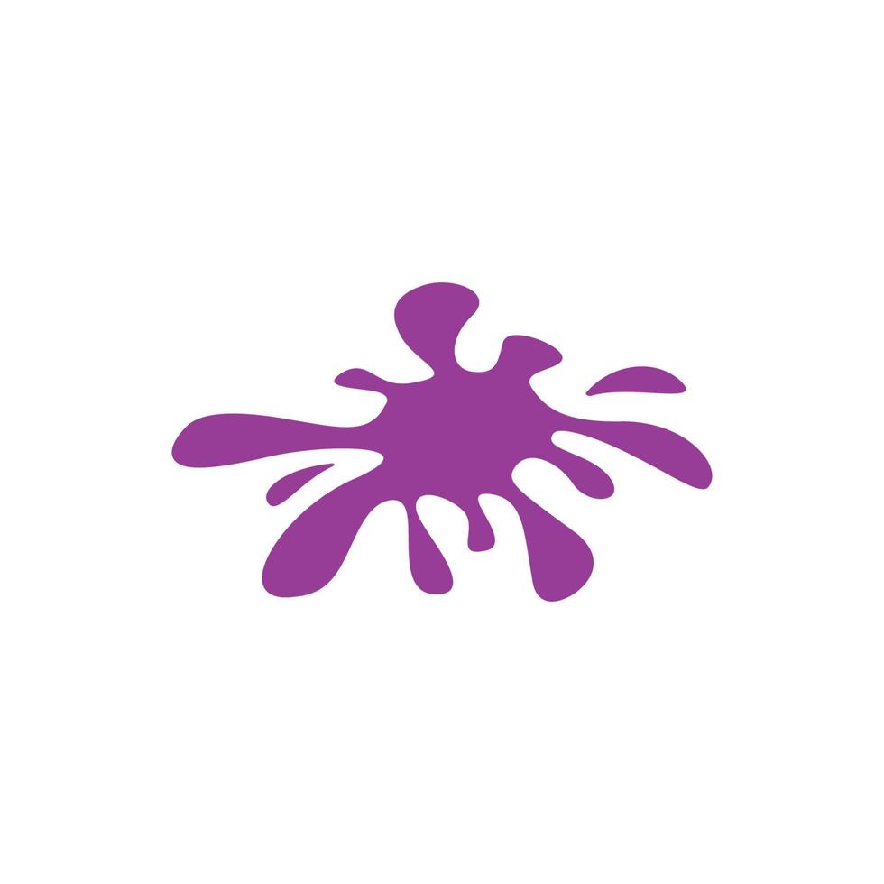 Farbspritzer-Logo-Icon-Design-Vorlage vektor