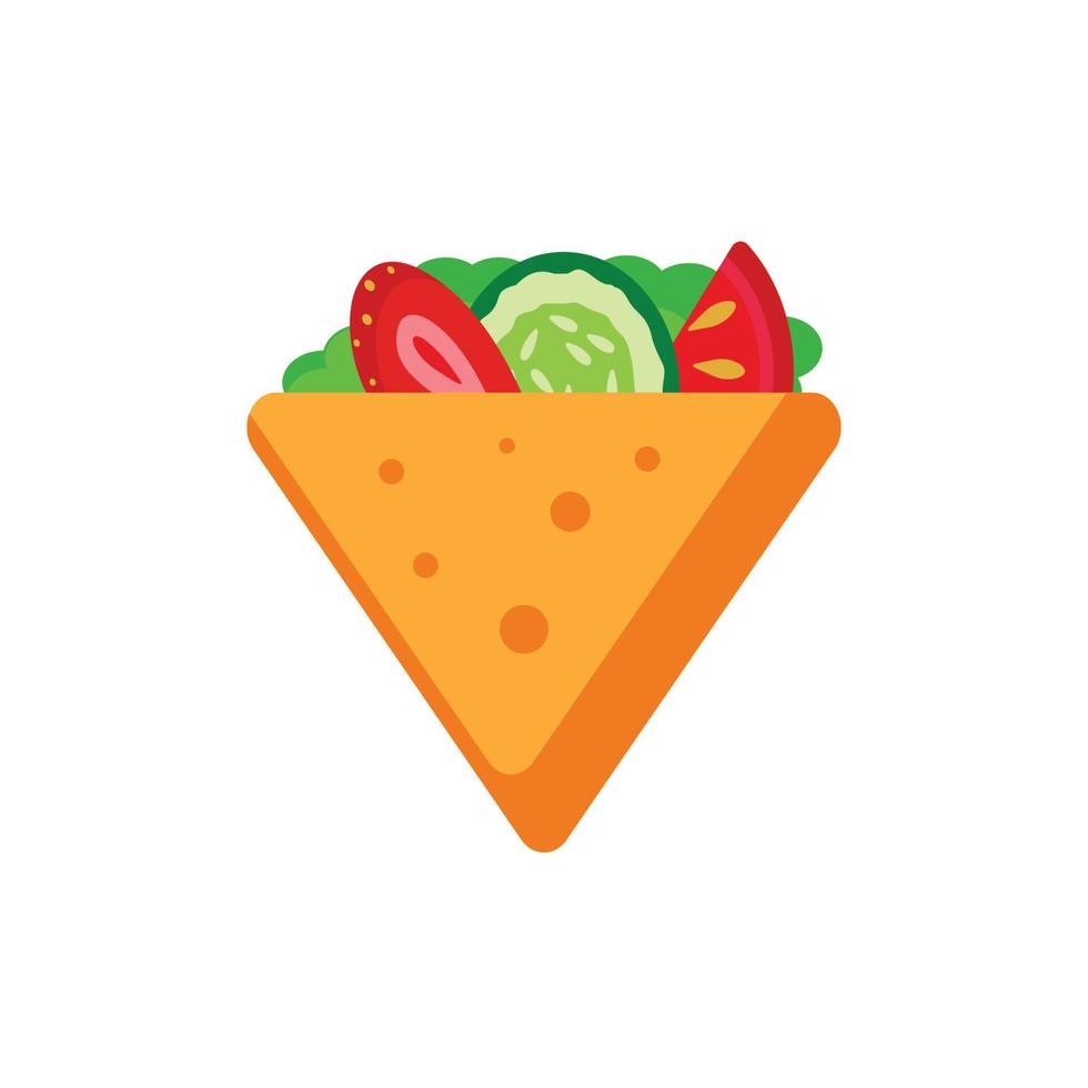 smörgås logotyp ikon design vektor