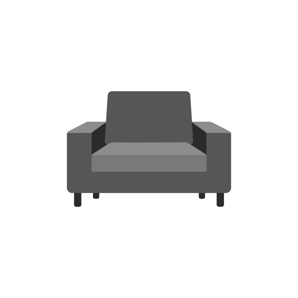 Sofa-Clipart-Design-Vorlagenvektor vektor