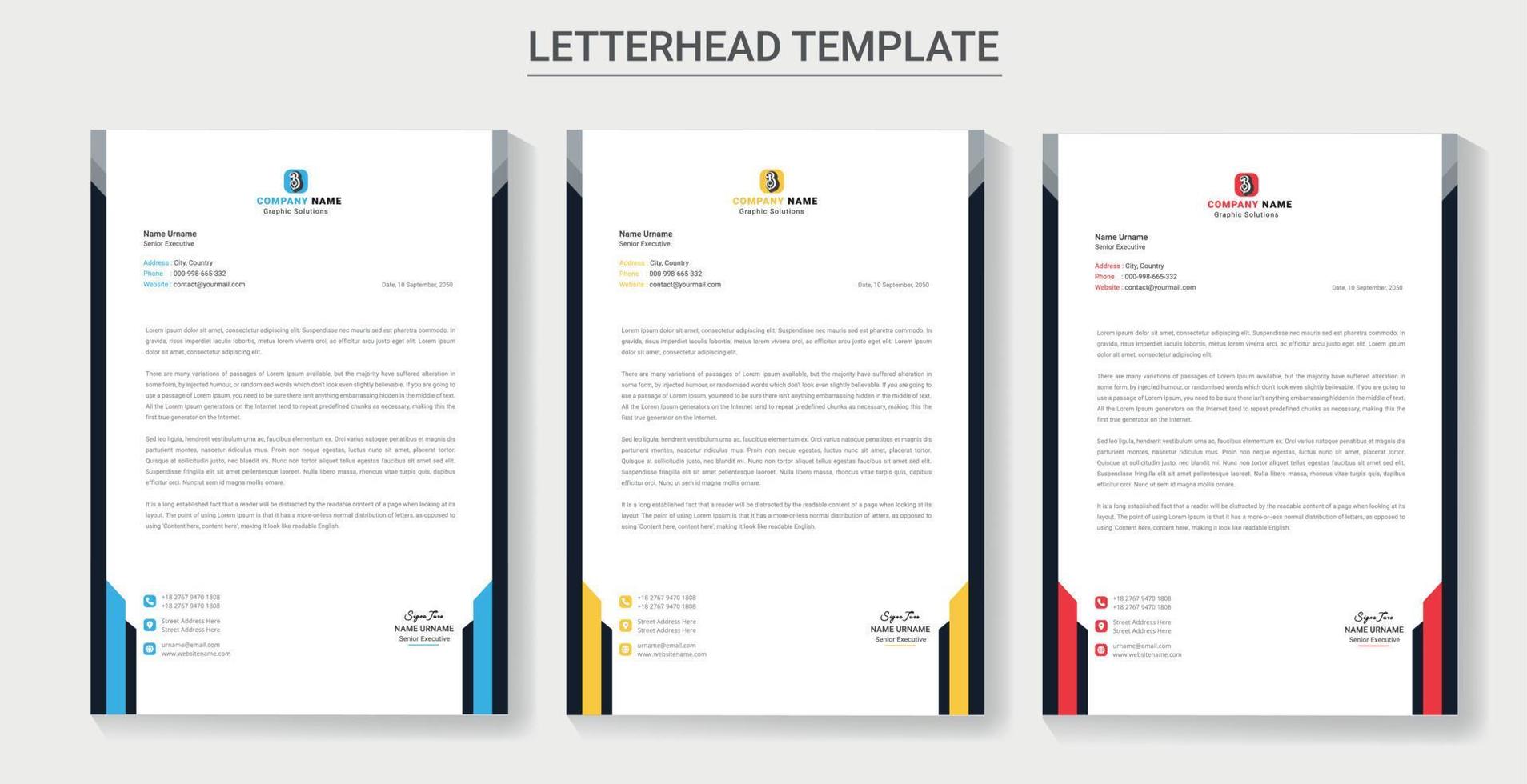 abstrakt design av brevpapper royaltyfri vektor
