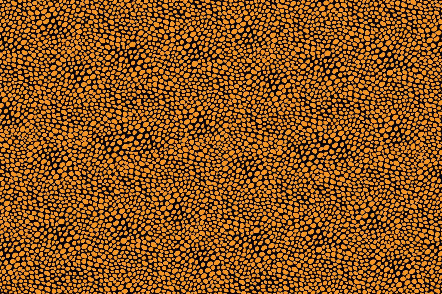 Leoparden orangefarbener Hintergrund vektor