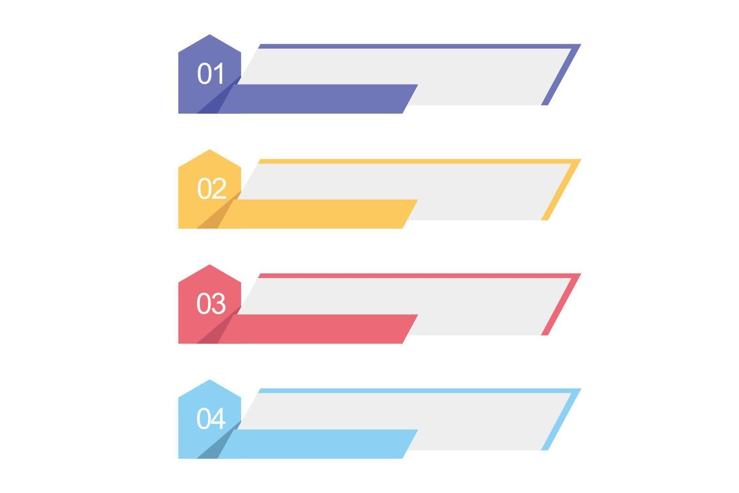 platt budgetrapport. illustration av infographic business, graf och diagram planering vektor