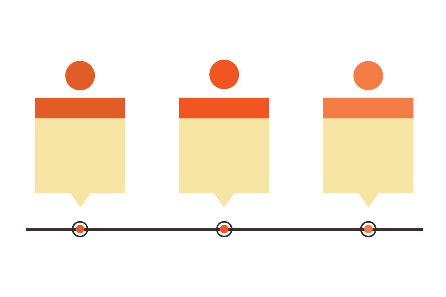 platt budgetrapport. illustration av infographic business, graf och diagram planering vektor