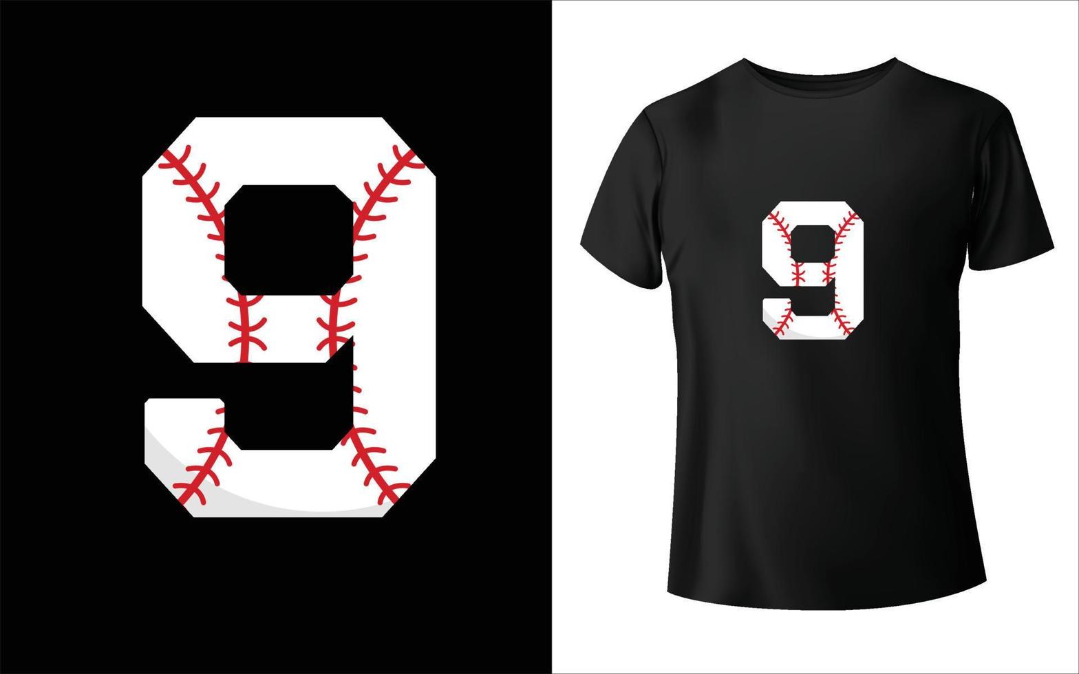 Baseball-Mutter-T-Shirt 1-15 Baseball-Mutter-T-Shirt Designvektor, Baseball-Mutter - Baseball-Design vektor