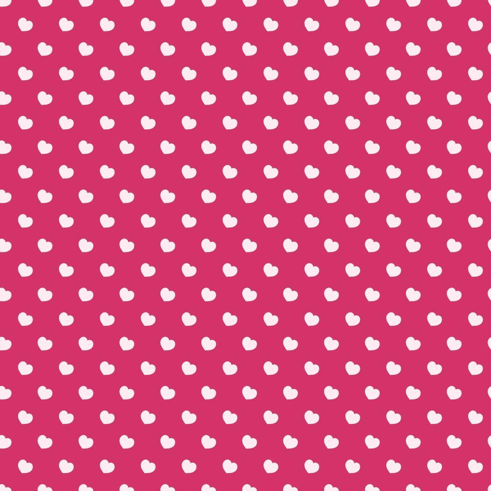 herznahtloses muster auf rosa hintergrund für valentinstag, alles gute zum geburtstag und andere feiertage. Dekorationselement. Vektor-Illustration vektor