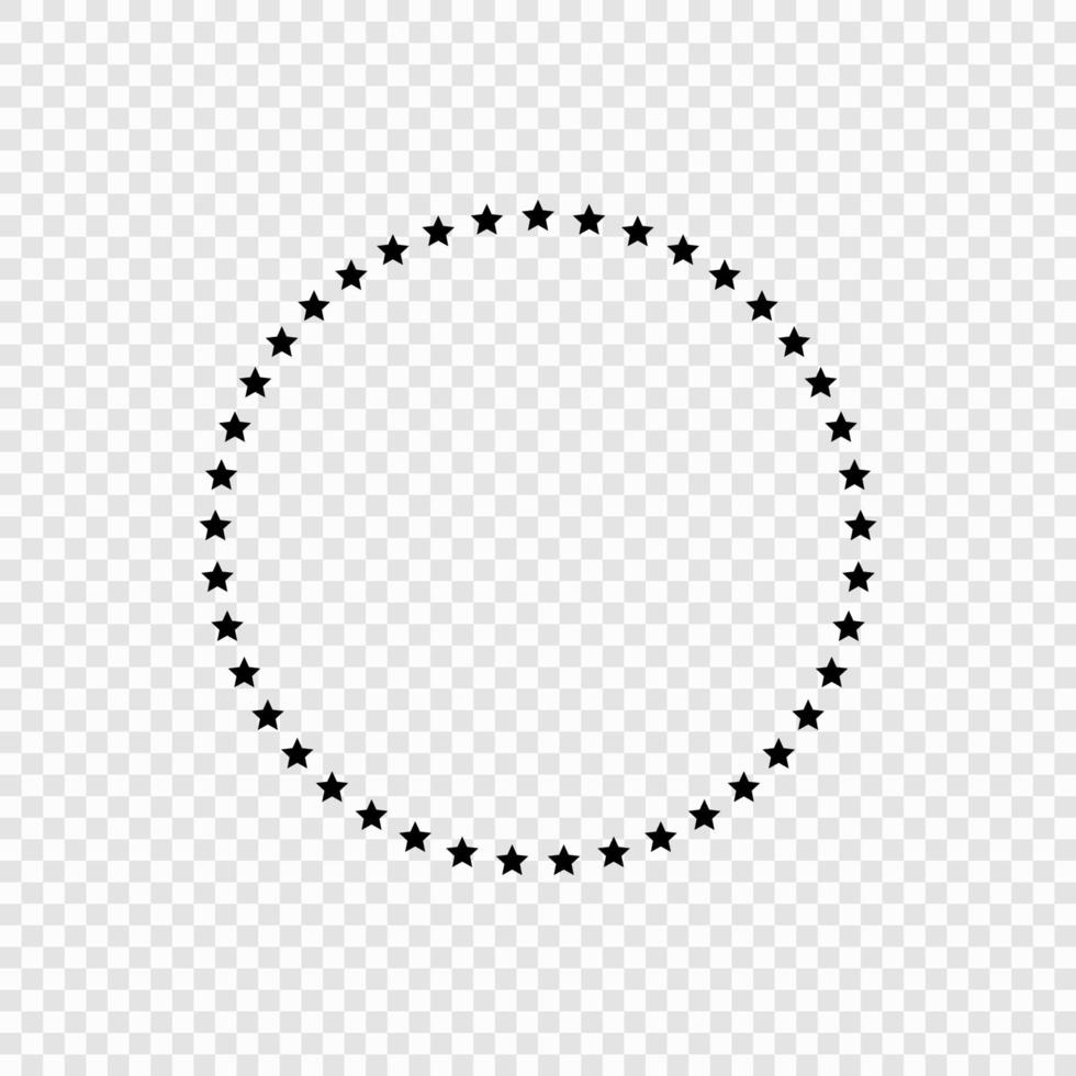 Sterne im Kreissymbol vektor