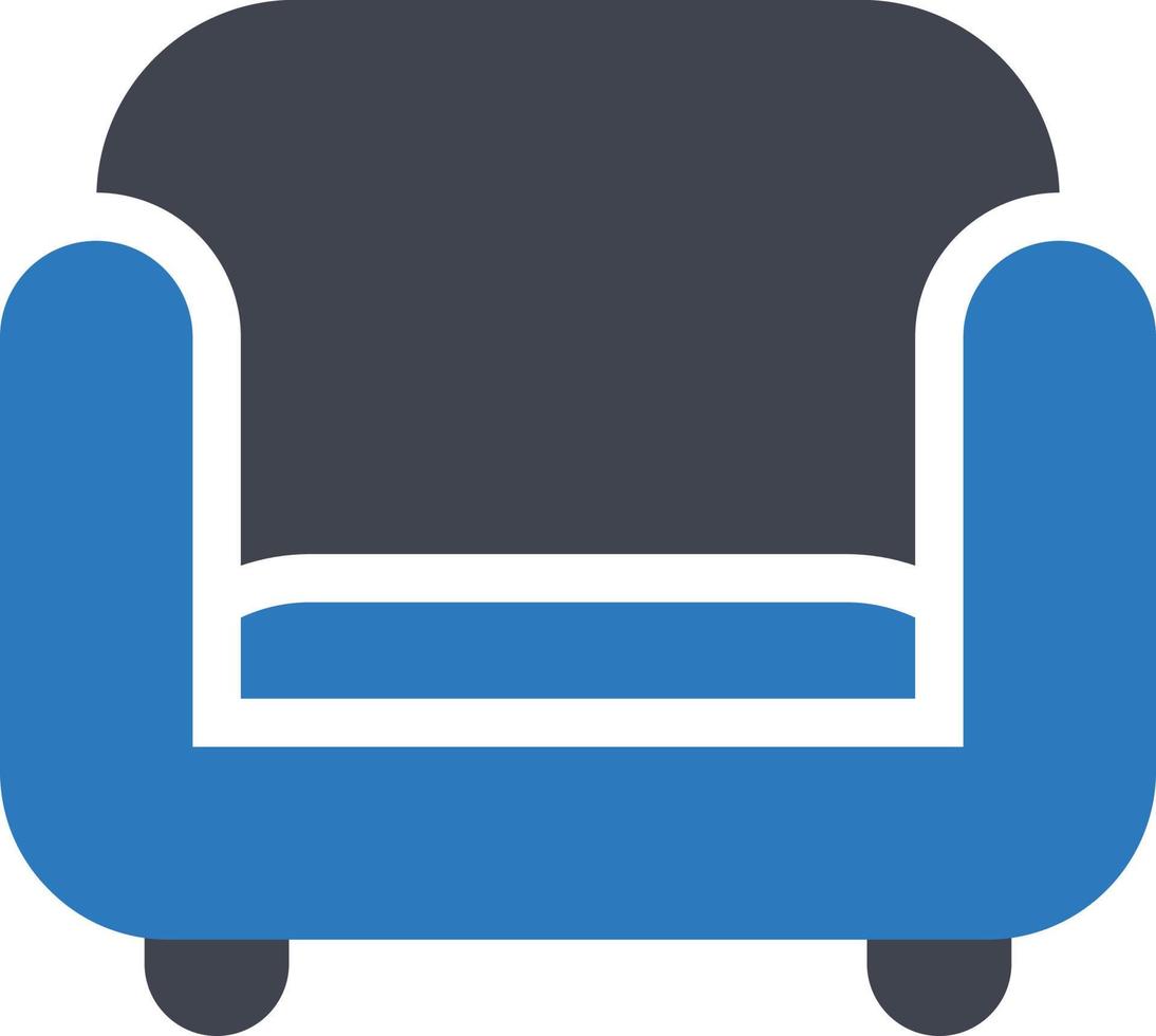 couchsitzvektorillustration auf einem hintergrund. hochwertige symbole. vektorikonen für konzept und grafikdesign. vektor