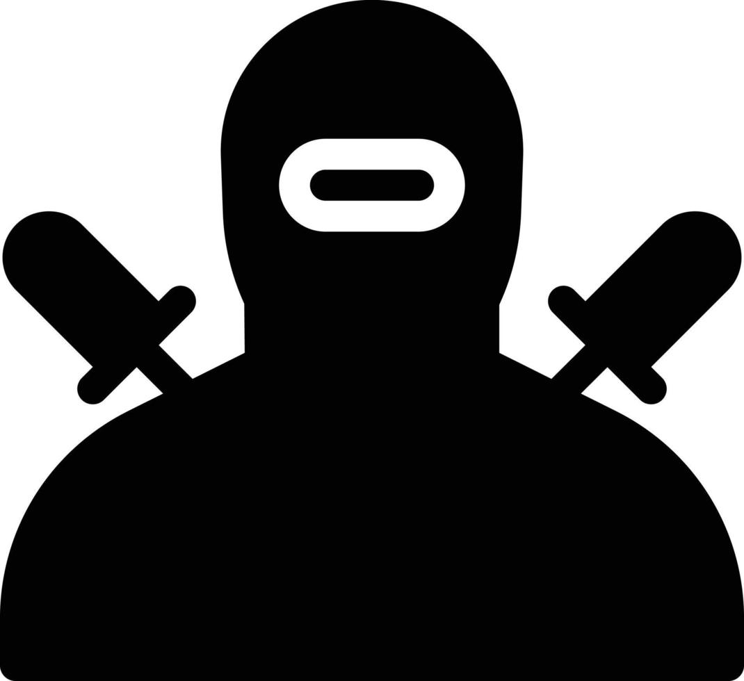 ninja vektor illustration på en bakgrund. premium kvalitet symbols.vector ikoner för koncept och grafisk design.