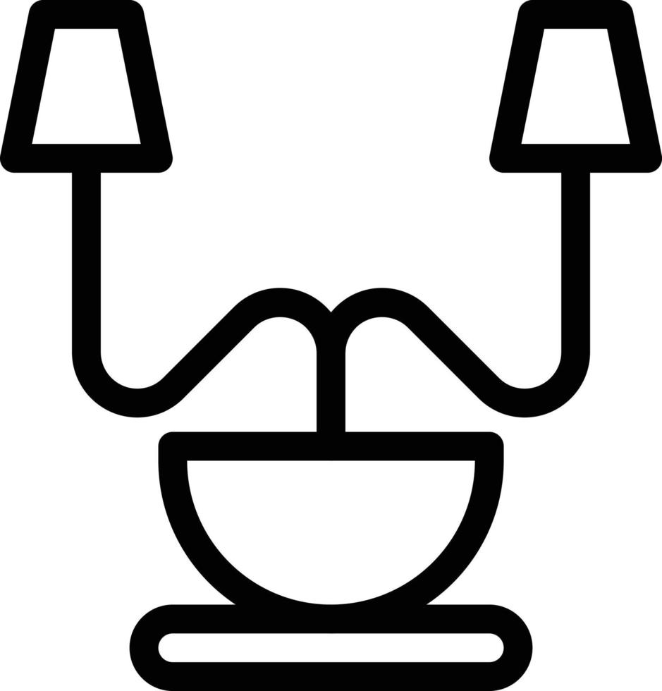 lampa vektorillustration på en bakgrund. premium kvalitet symbols.vector ikoner för koncept och grafisk design. vektor