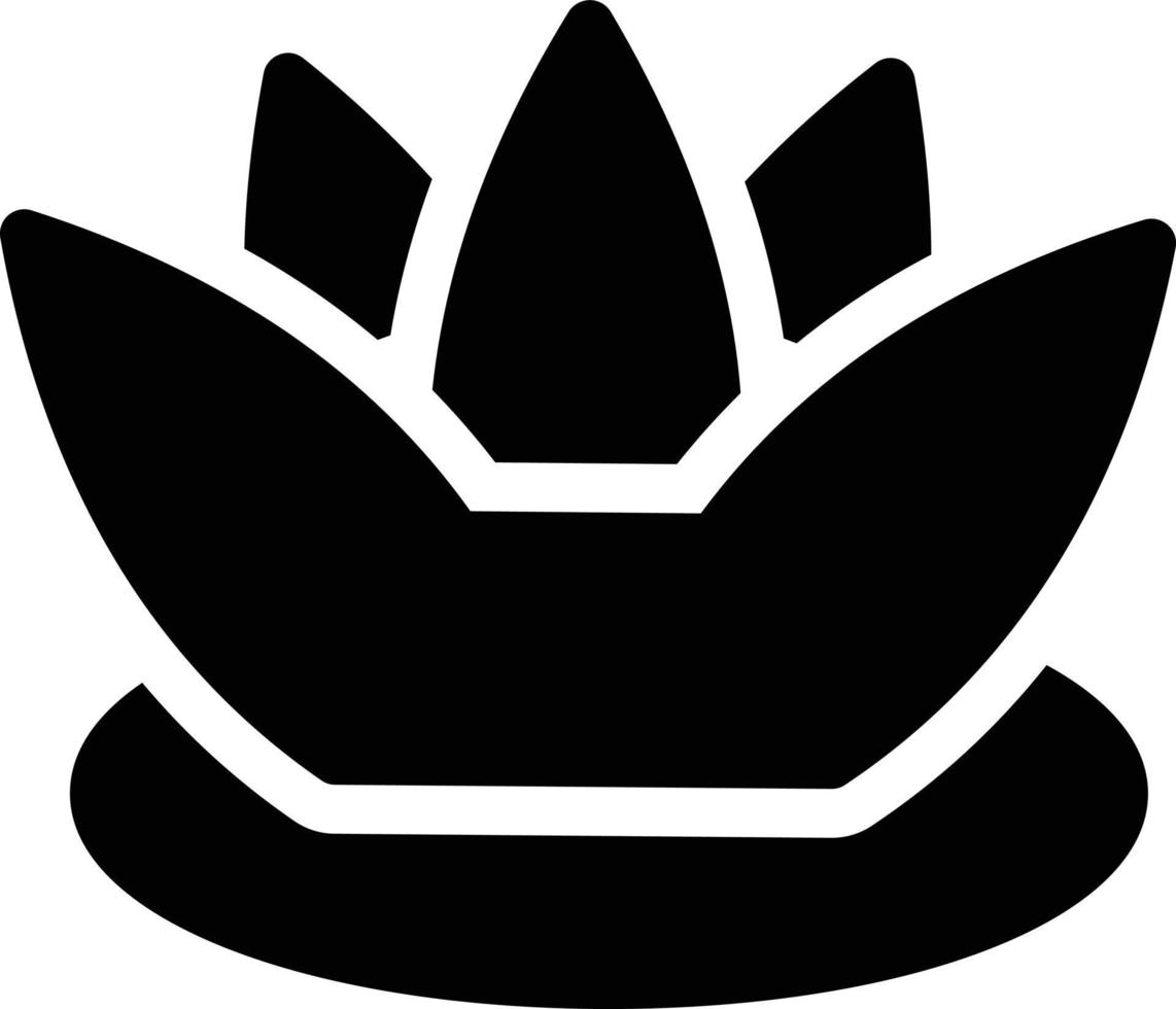 lotus-vektorillustration auf einem hintergrund. hochwertige symbole. vektorikonen für konzept und grafikdesign. vektor