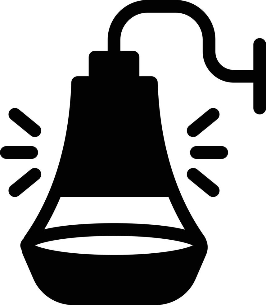 Vektorillustration der Lichtlampe auf einem Hintergrund. Premium-Qualitätssymbole. Vektorsymbole für Konzept und Grafikdesign. vektor