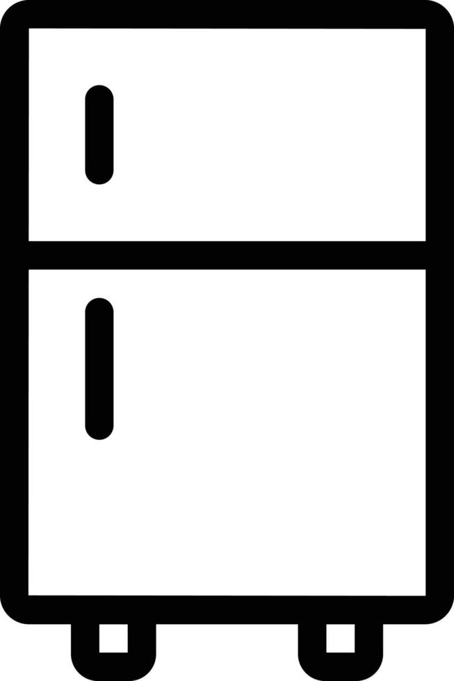 kylskåp vektor illustration på en bakgrund. premium kvalitet symbols.vector ikoner för koncept och grafisk design.