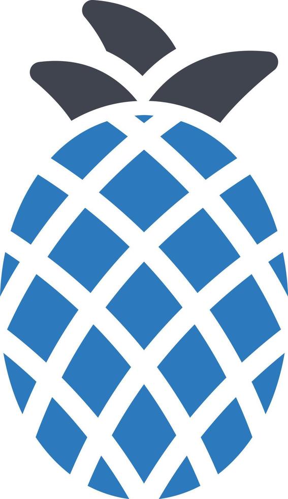 ananas vektor illustration på en bakgrund. premium kvalitet symbols.vector ikoner för koncept och grafisk design.