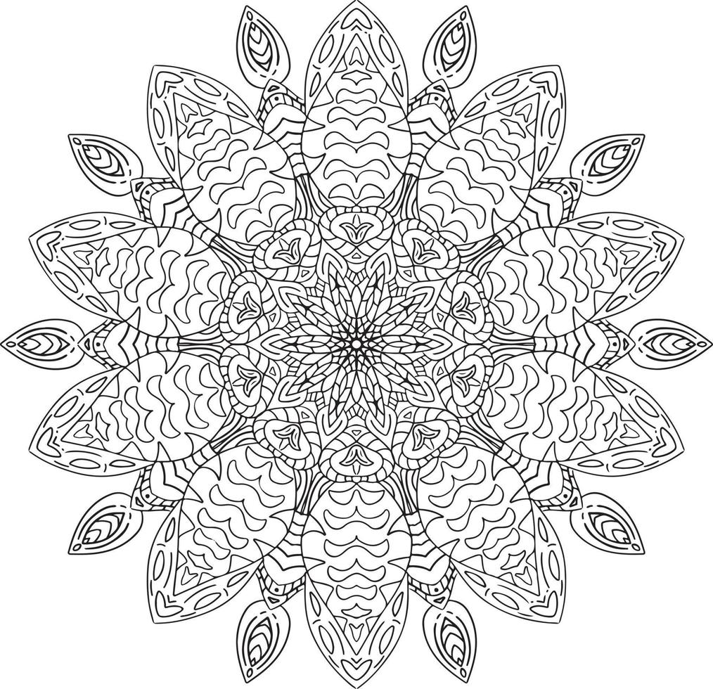 Mandala Kunst Vektor