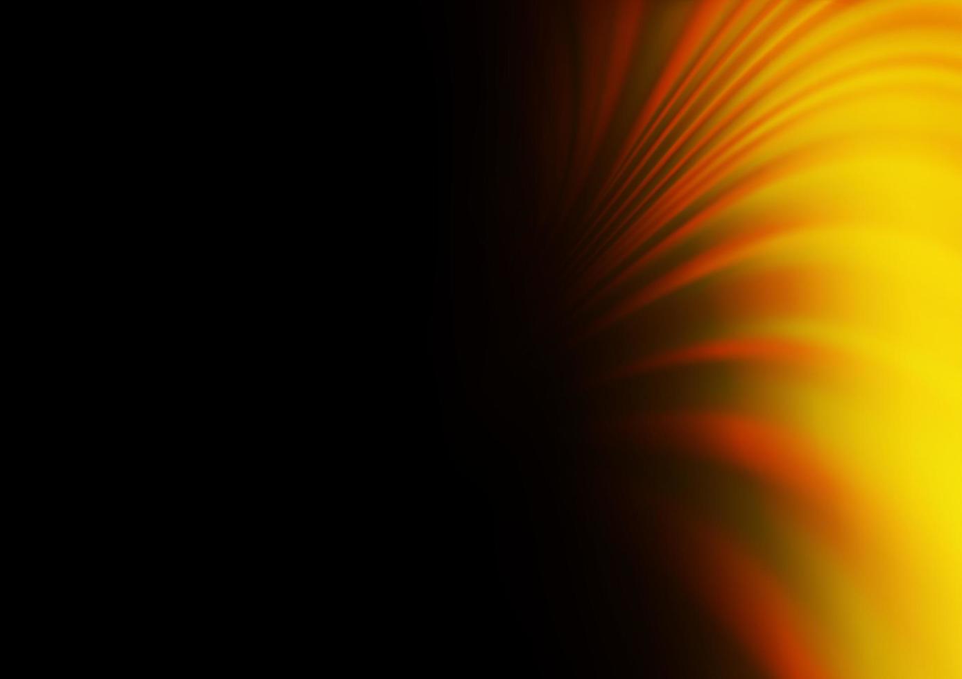 mörkgul, orange vektor abstrakt mall.