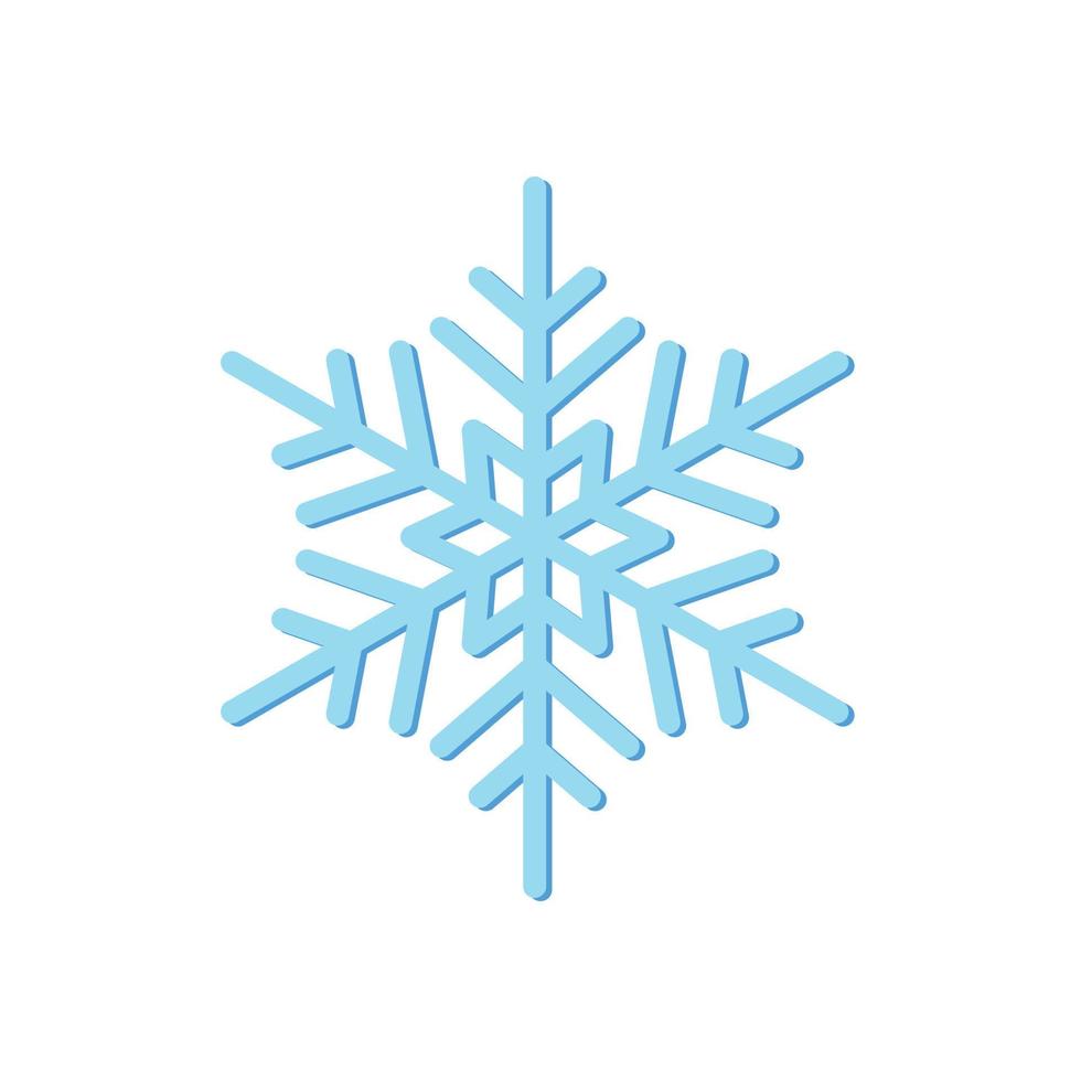 snöflingor. snöflinga ikon. snöflinga vektor design illustration. vinter enkelt tecken, snöflinga symboler.