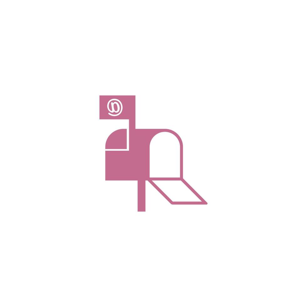 e-post, post kuvert ikon logotyp illustration vektor