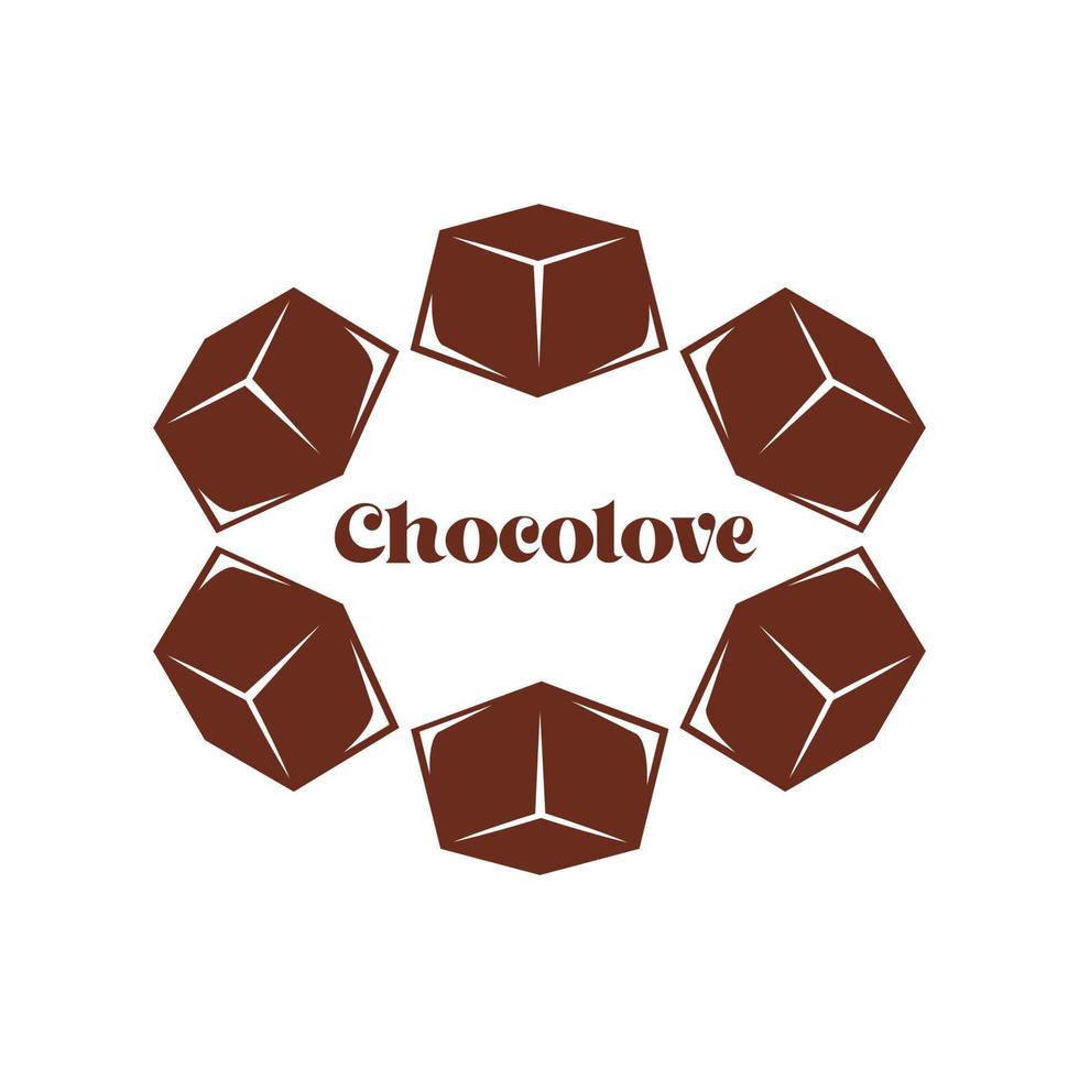 schokoladenflüssiges vektordesign, perfekt für werbung und valentinstag vektor