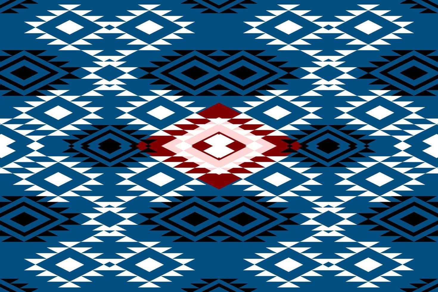 geometriska etniska sömlösa mönster traditionell design vektor