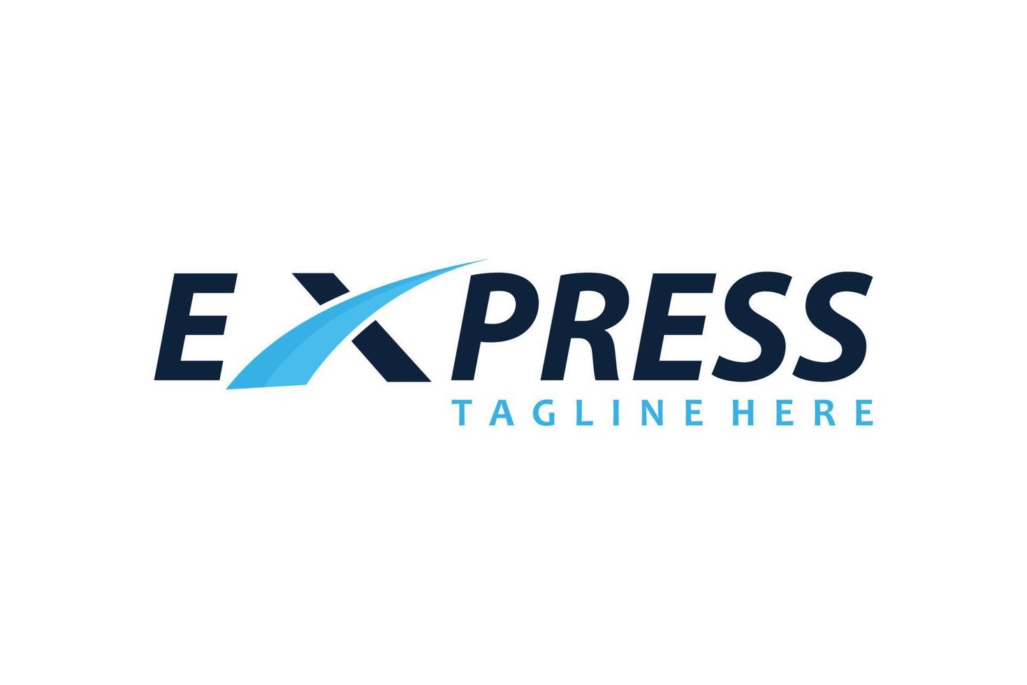 Express-Logo-Icon-Vektor isoliert vektor