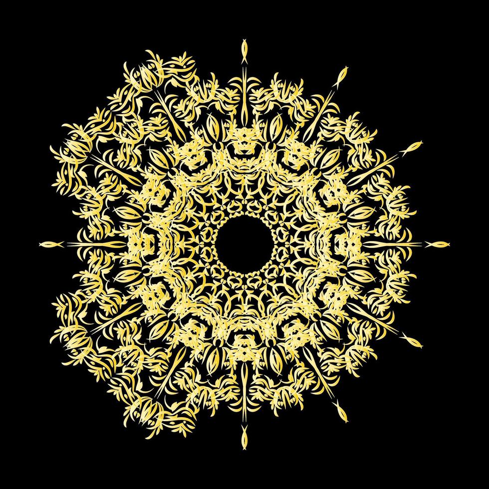 handgezeichnetes Mandala. dekoration in ethnischer orientalischer gekritzelverzierung. vektor