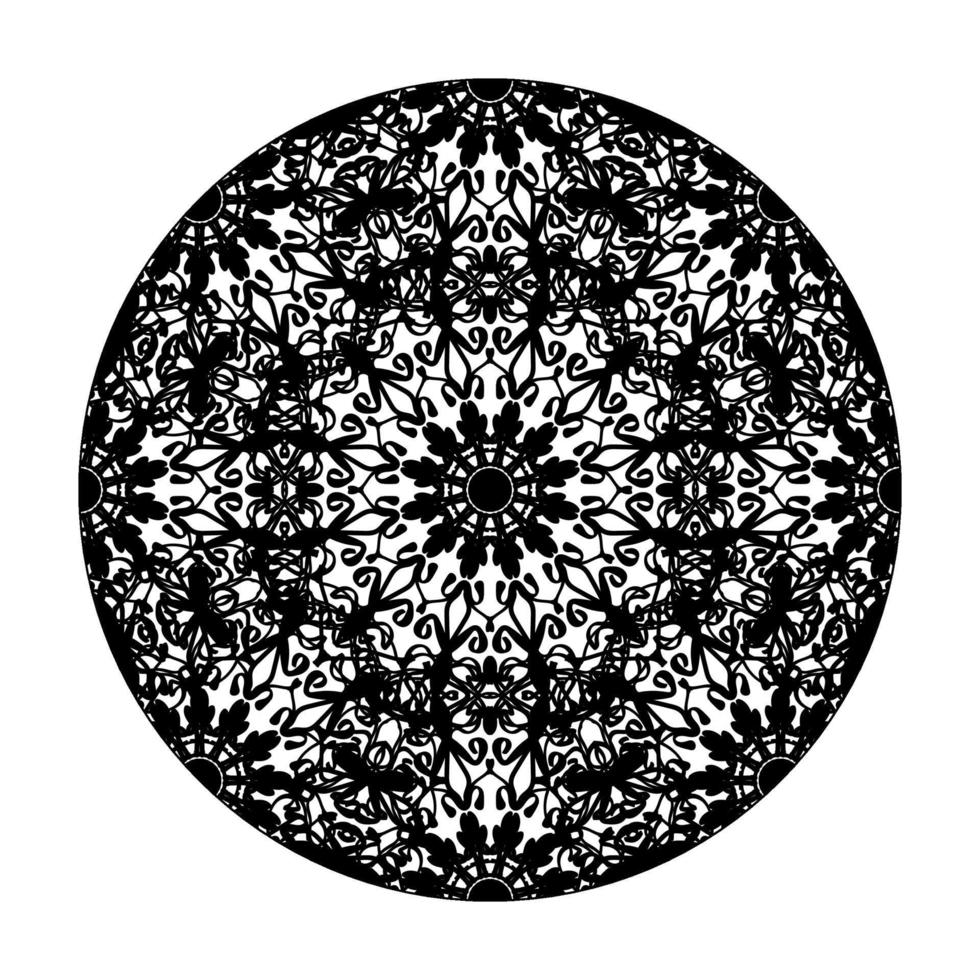 handgezeichnetes Mandala. dekoration in ethnischer orientalischer gekritzelverzierung. vektor