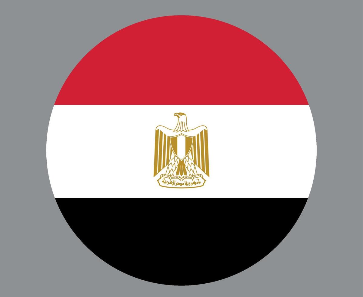 ägypten, flagge, national, afrika, emblem, symbol, vektor, abbildung, abstrakt, design, element vektor