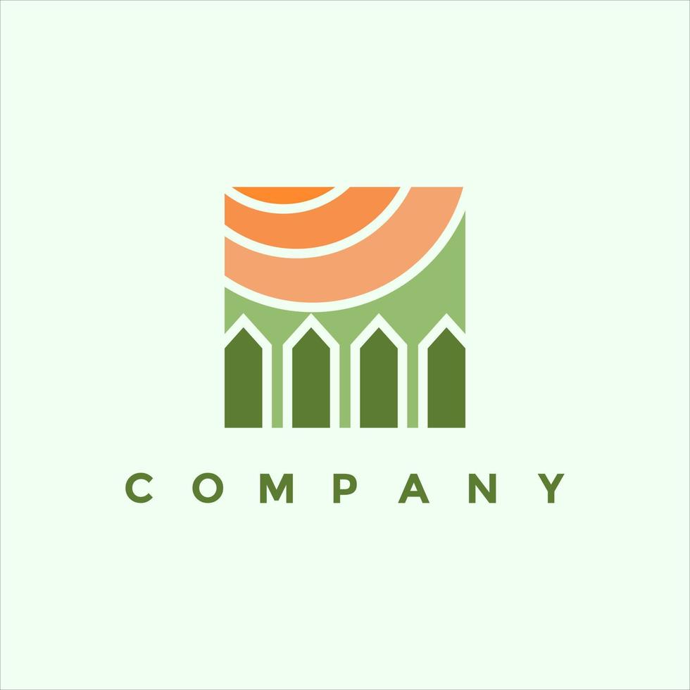 modern logotypdesign för ditt företag eller företag vektor