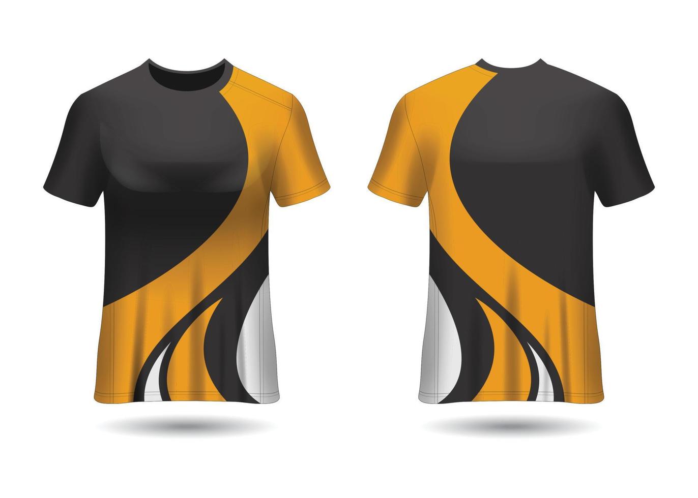 sport racing jersey design för team uniformer vektor