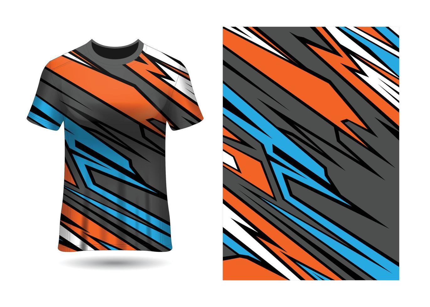 jersey sport abstrakt textur design för racing gaming motocross cykling vektor