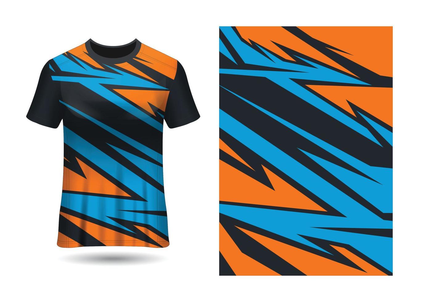 sport jersey abstrakt textur racing design för racing gaming motocross cykling vektor