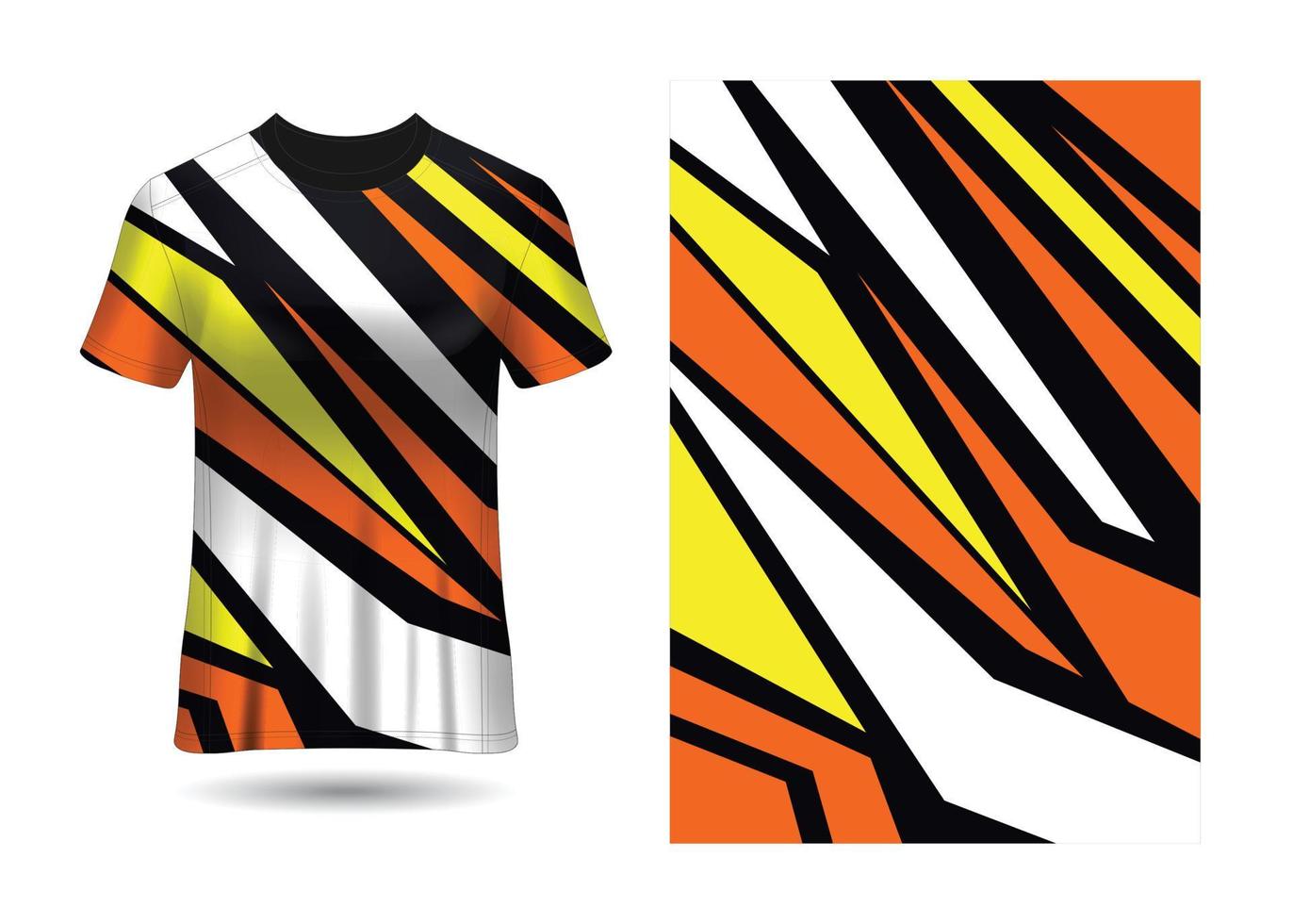 Sport-Trikot-Textur-Renndesign für Rennspiel-Motocross-Radsportvektor vektor