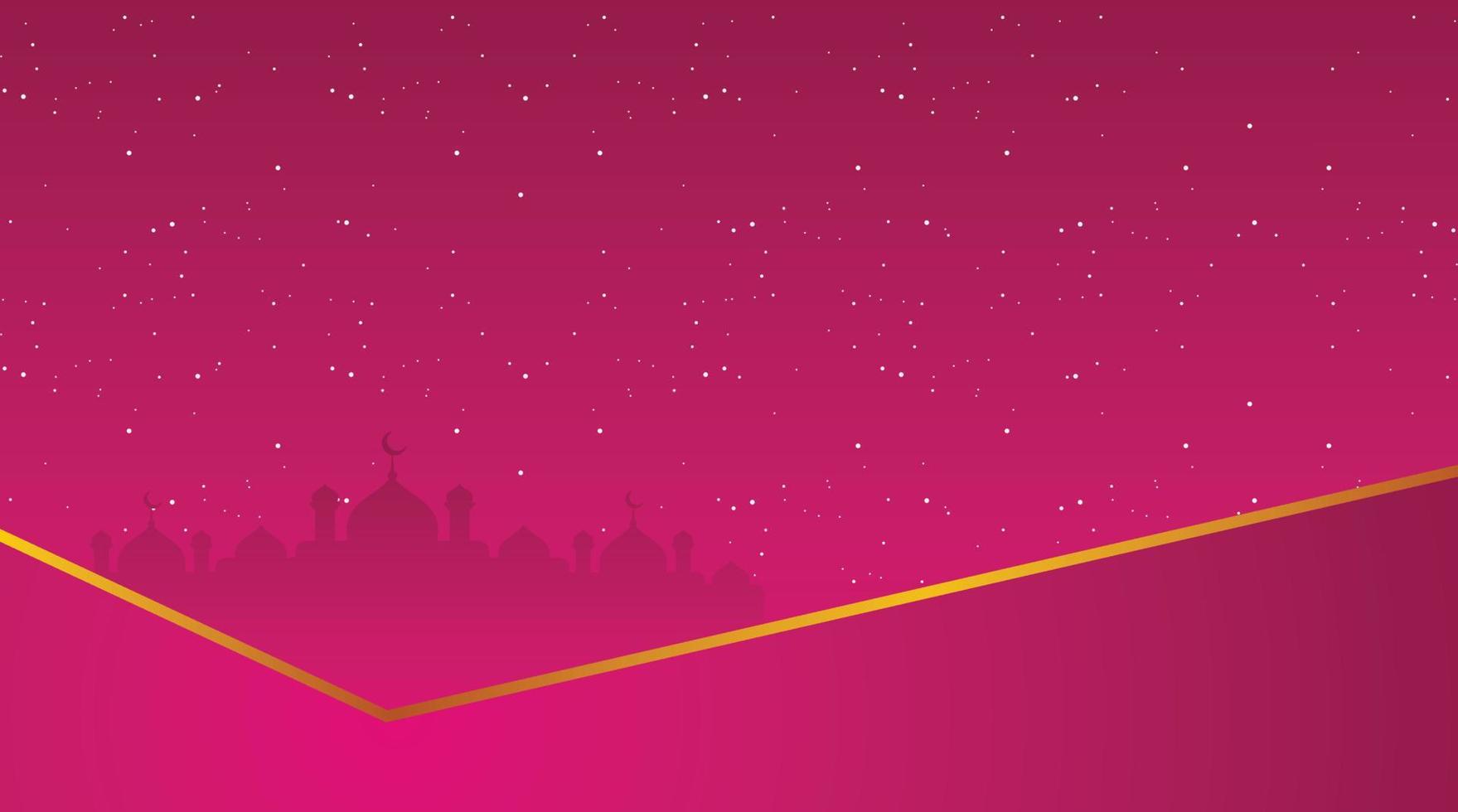 islamischer hintergrund. Eid Mubarak-Hintergrund. Ramadan-Kareem-Hintergrund. vektor