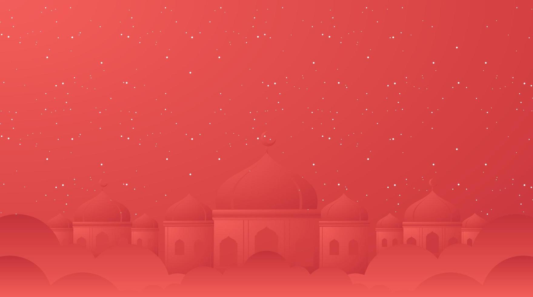 islamischer hintergrund. Eid Mubarak-Hintergrund. Ramadan-Kareem-Hintergrund. vektor