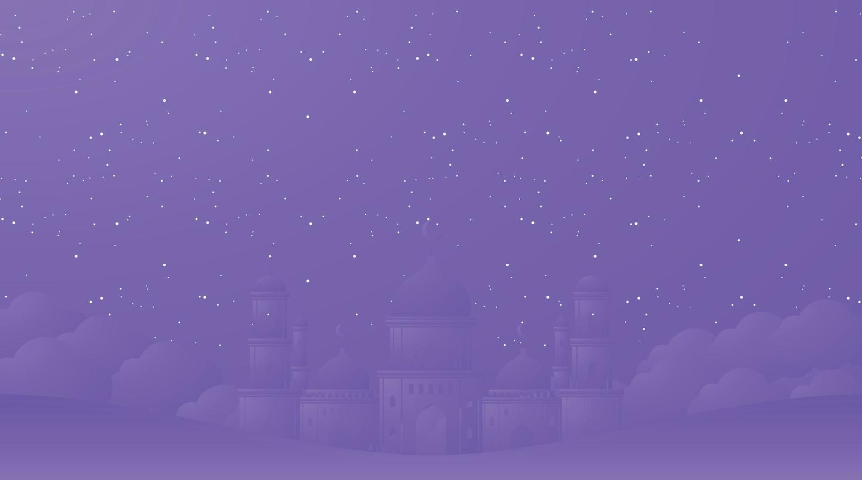 islamischer hintergrund. Eid Mubarak-Hintergrund. Ramadan-Kareem-Hintergrund. vektor