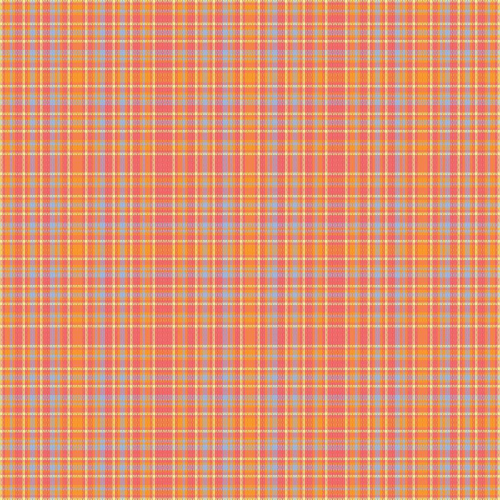 Tartan-Plaidmuster mit Textur und Sommerfarbe. vektor