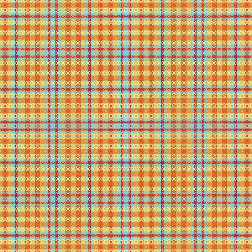 tartan plädmönster med textur och sommarfärg. vektor