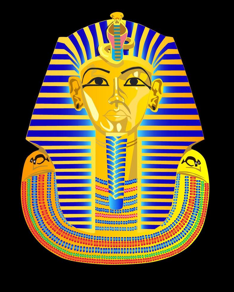 Maske des Pharaos vektor