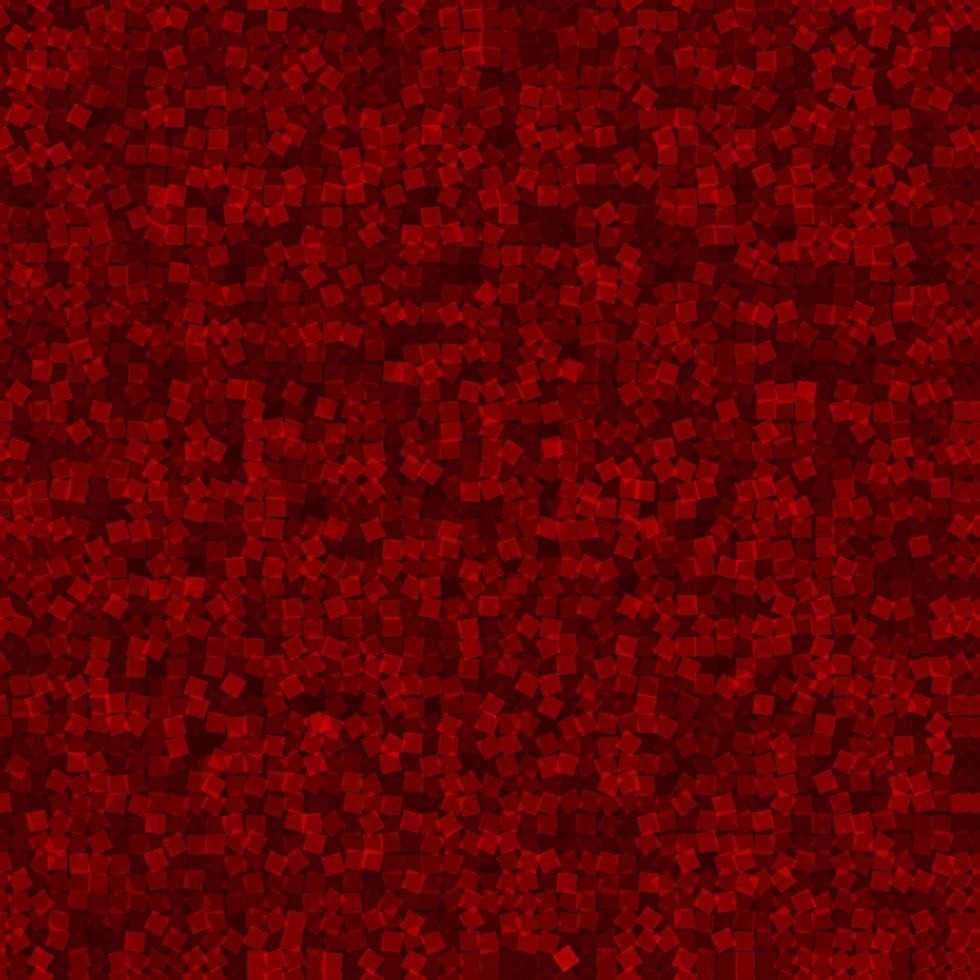 rotes geometrisches nahtloses Muster. lustiger abstrakter Mosaikhintergrund. Designvorlage. Vektor-Illustration. vektor