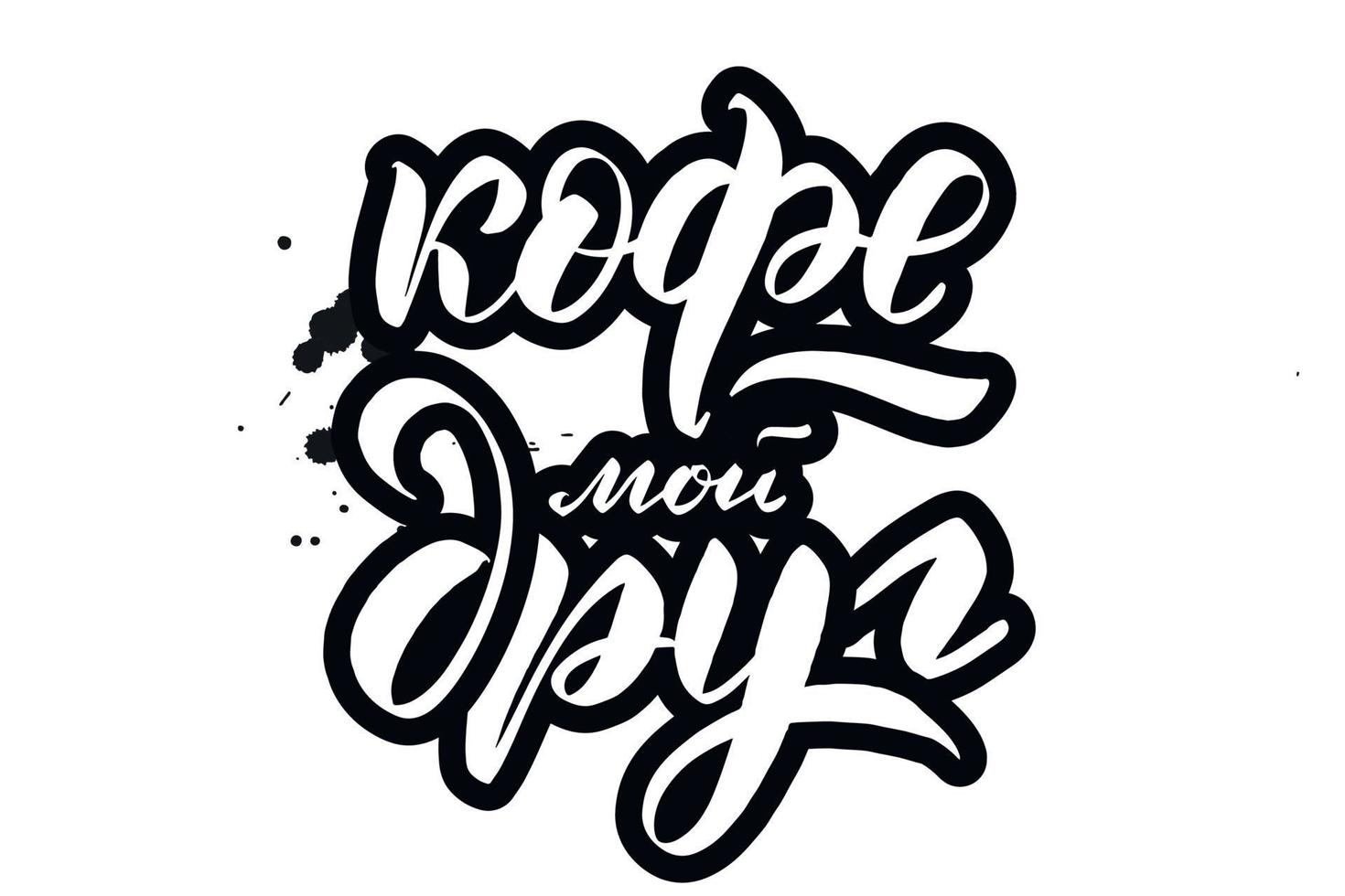 Inspirierende handschriftliche Pinselschrift Kaffee ist mein Freund auf Russisch. vektorkalligraphieillustration lokalisiert auf weißem hintergrund. Typografie für Banner, Abzeichen, Postkarten, T-Shirts, Drucke, Post vektor