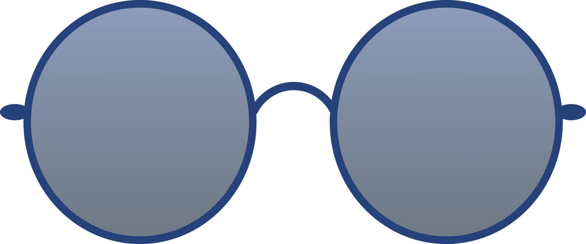bunte sonnenbrille in verschiedenen formen und farben. Sommer-Sonnenschutz-Symbol vektor