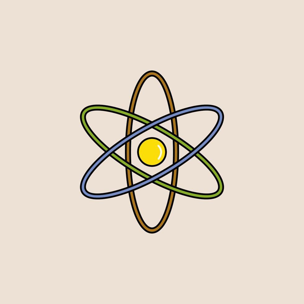 kemiska laboratorium ikoner vektor design
