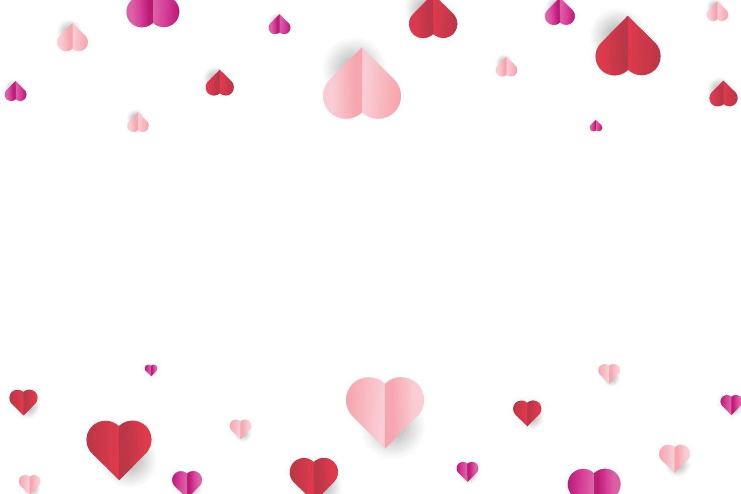 vektor moln av kärlek och alla hjärtans dag med hjärta ballong scen. minimal gåva kärlek och moln scen. valentine minimal stil. bakgrund vektor rosa med kopia utrymme område
